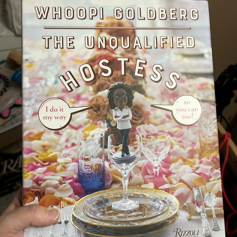 Whoopi Goldberg hostess book NWT